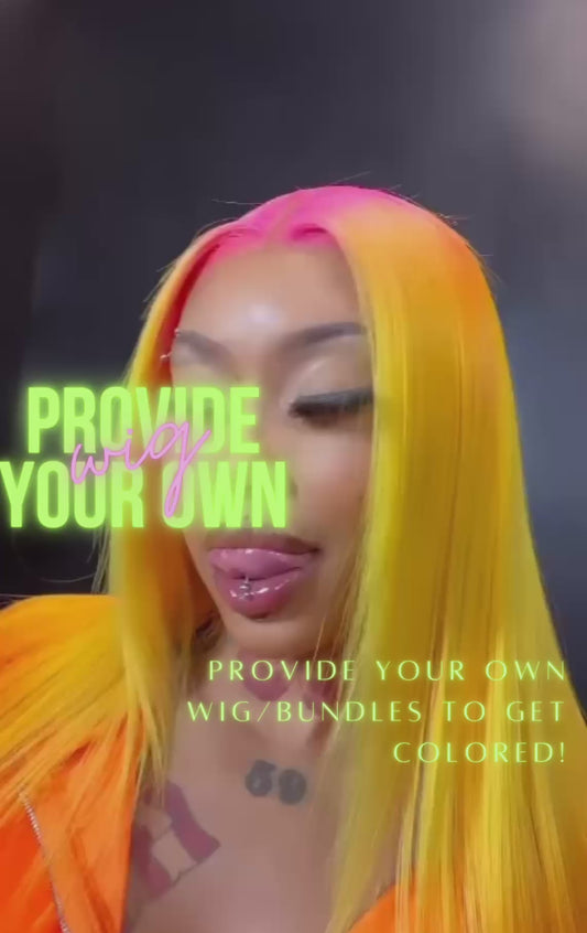 Provide Your Own Wig